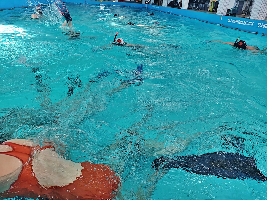 Hokej pod wodą Walenie Siemianowice Śląskie Trening 7 III 2026